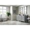 James Martin Vanities Brittany 72in Double Vanity, Urban Gray w/ 3 CM Carrara Marble Top 650-V72-UGR-3CAR - alternate 3